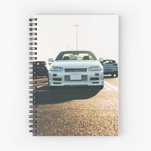 Item preview, Nissan Skyline R34 GTR White - Classic JDM Sports Car Design designed and sold by Suss-It-store.