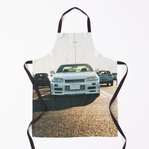 Item preview, Nissan Skyline R34 GTR White - Classic JDM Sports Car Design designed and sold by Suss-It-store.
