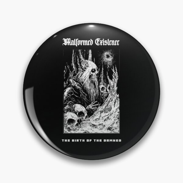 Item preview, Malformed Existence. Metal style design by shadowinkedartwork. Cult of the Hollow Sun series. designed and sold by shadowinkedart.