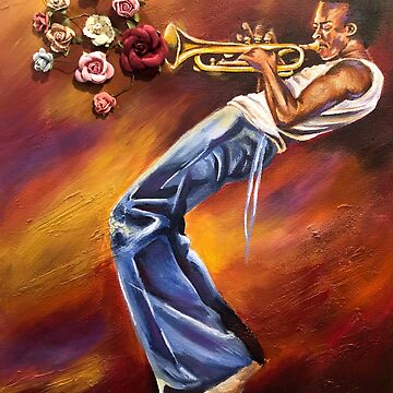Artwork thumbnail, Jazz Flowers by Donnierogersart