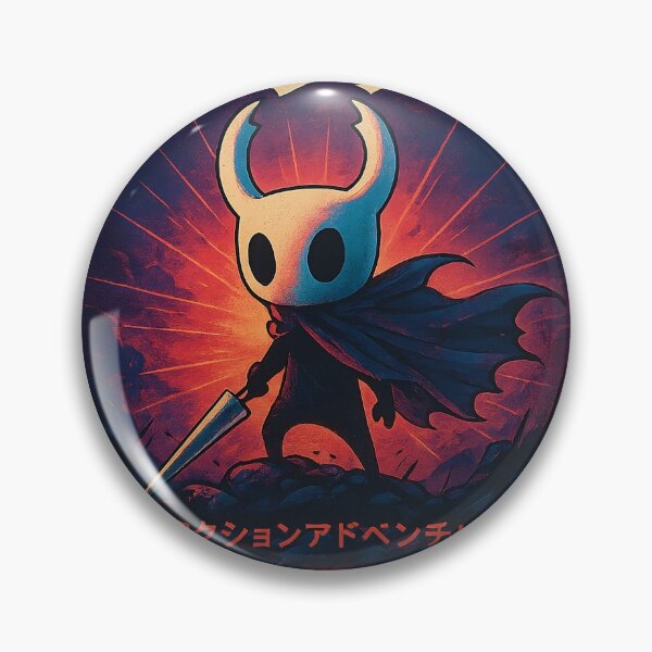 Item preview,  Retro Japanese Hollow Knight designed and sold by halfcrazy.