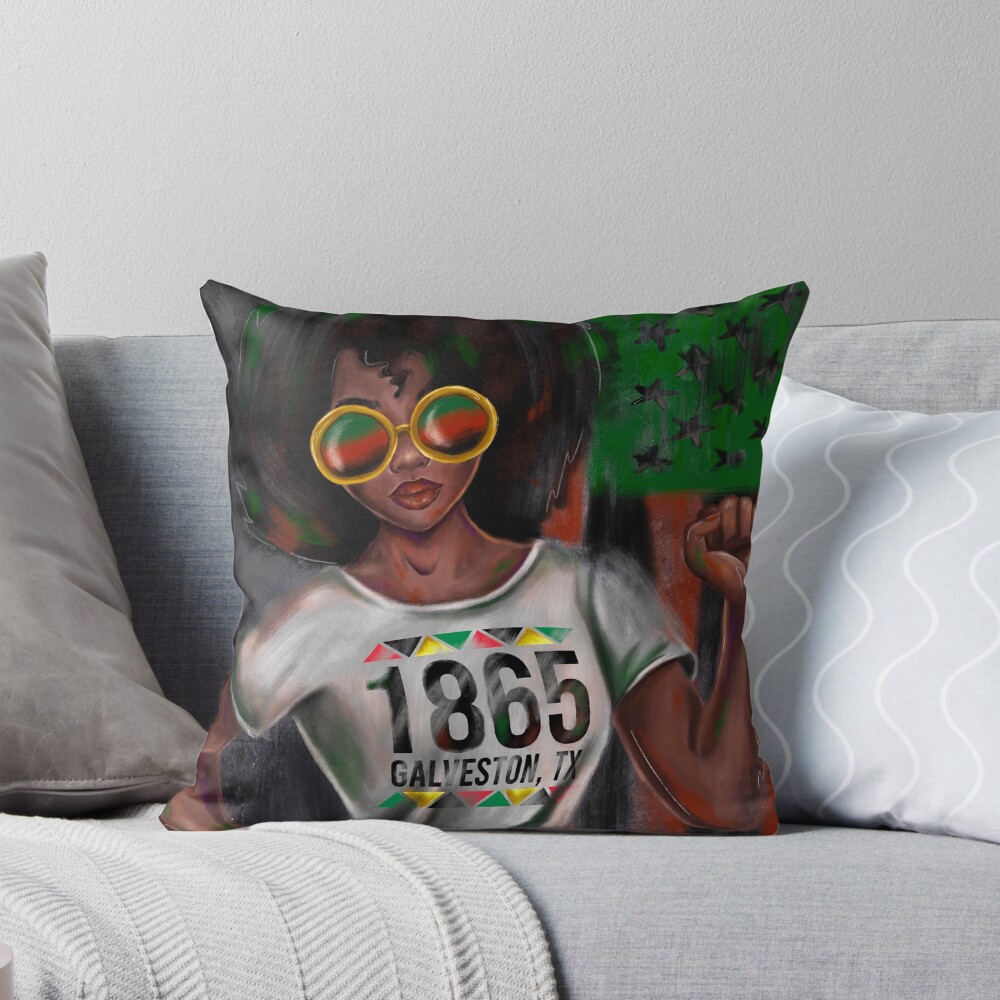Item preview, Throw Pillow designed and sold by Donnierogersart.