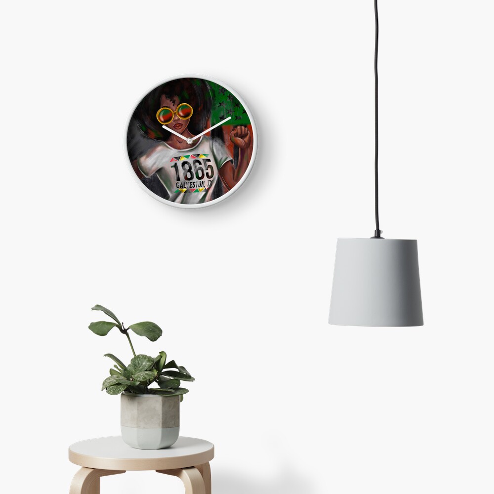Item preview, Clock designed and sold by Donnierogersart.