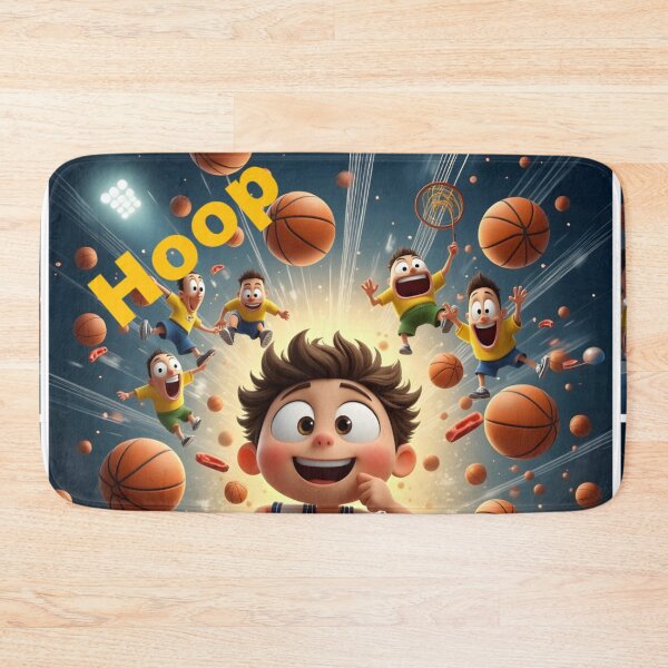 Item preview, Hoop Dreams Basketball Cartoon Art  designed and sold by nhk999.