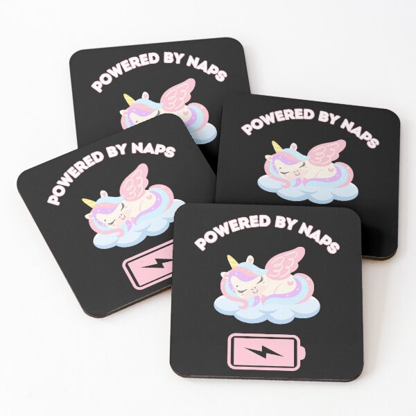 Item preview, Unicorn: Powered by Naps designed and sold by LongHaulHumor.
