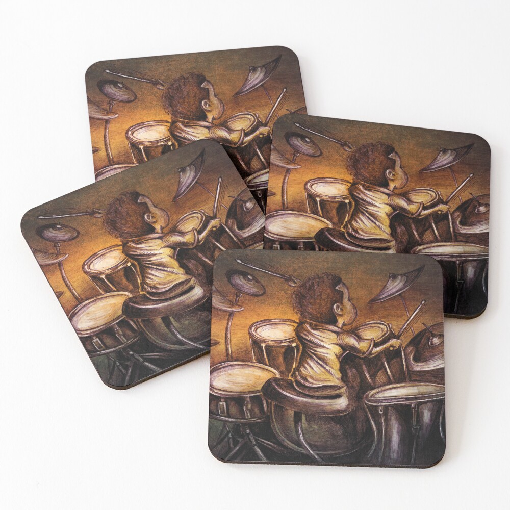 Item preview, Coasters (Set of 4) designed and sold by Donnierogersart.