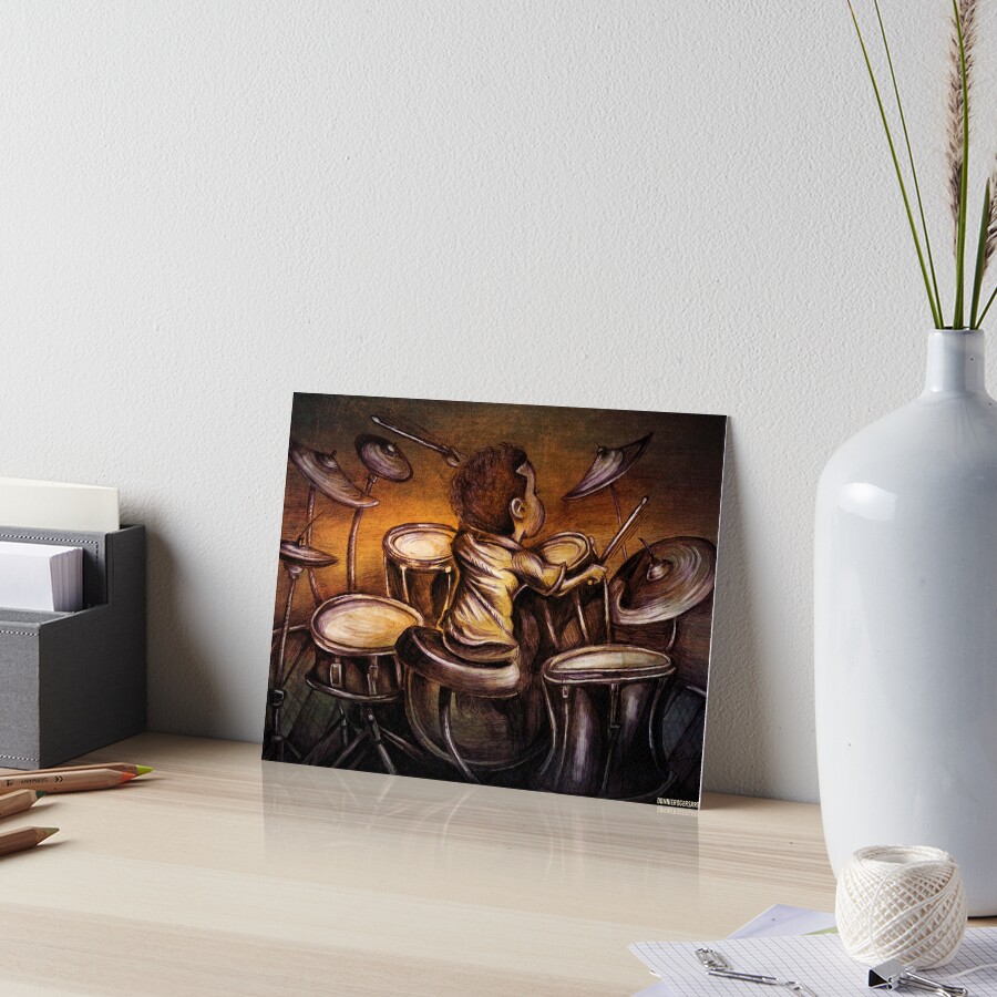 Item preview, Art Board Print designed and sold by Donnierogersart.