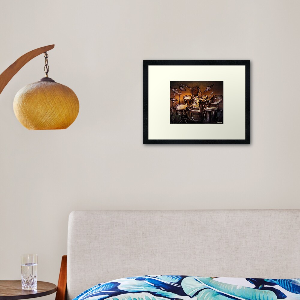 Item preview, Framed Art Print designed and sold by Donnierogersart.