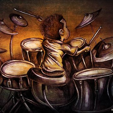 Artwork thumbnail, Drummer Boy by Donnierogersart