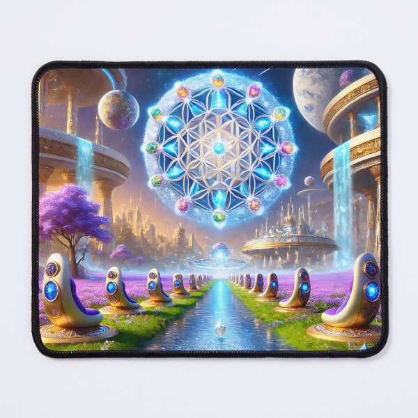 Item preview, Stargate of the enchanted chakra wheel of the planet Osirizyah 003L6P241TH9 designed and sold by OsirizyahDesign.