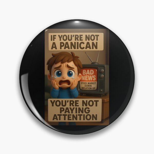 Item preview, "Aware Panican - Economic Awareness Art" designed and sold by MySheetMusicArt.