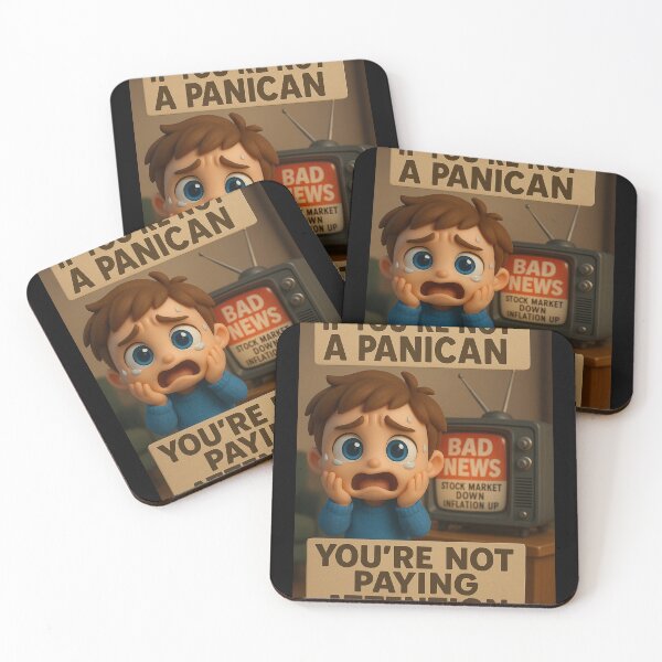 Item preview, "Aware Panican - Economic Awareness Art" designed and sold by MySheetMusicArt.