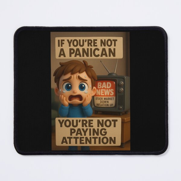 Item preview, "Aware Panican - Economic Awareness Art" designed and sold by MySheetMusicArt.