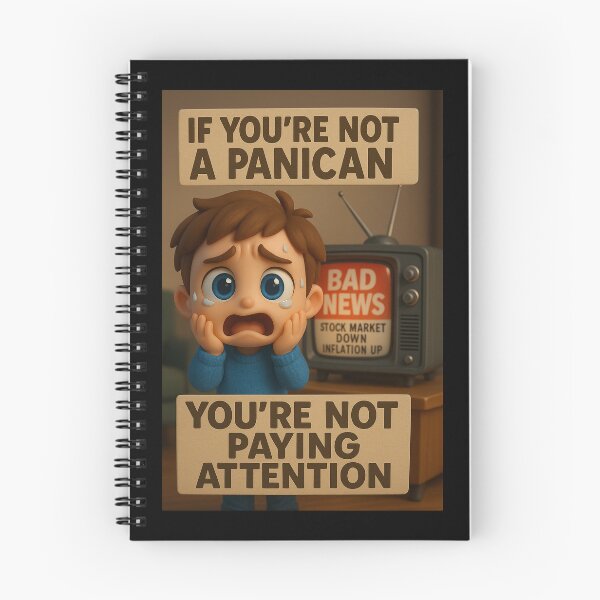 Item preview, "Aware Panican - Economic Awareness Art" designed and sold by MySheetMusicArt.