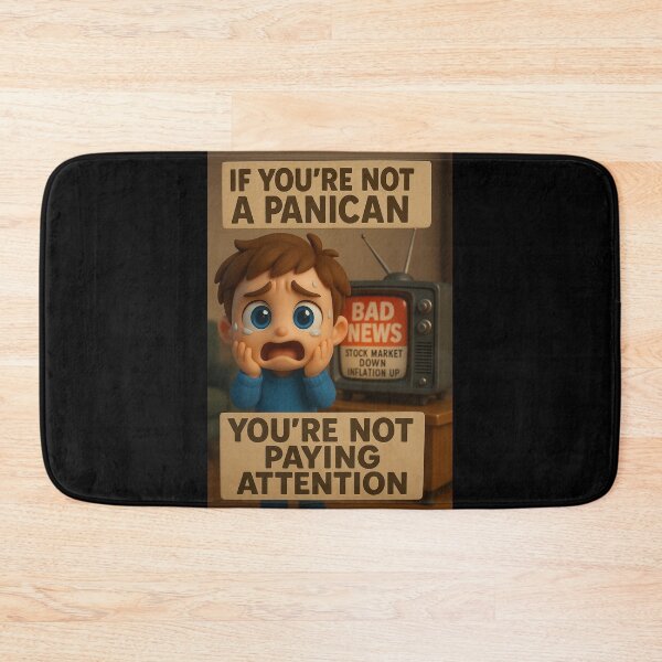 Item preview, "Aware Panican - Economic Awareness Art" designed and sold by MySheetMusicArt.