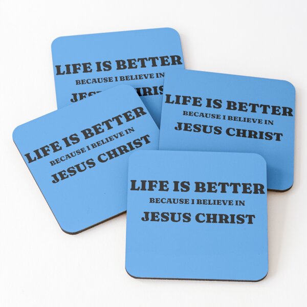 Item preview, Life is better because i believe in Jesus Christ designed and sold by njaro.