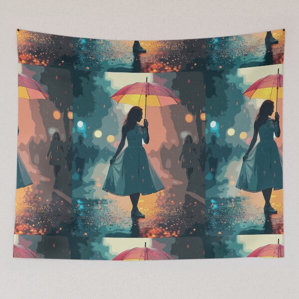 Item preview, Dreamy Aesthetic Rainy Day designed and sold by Prithbyshop.