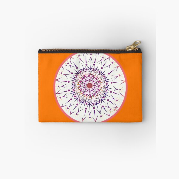 Item preview, Mandala round, positive red/orange designed and sold by EB-DigitalART.