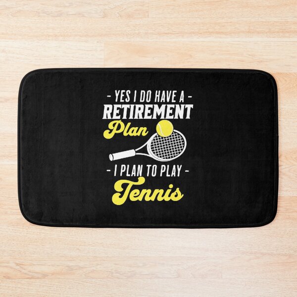 Item preview, Retirement Plan - Funny Tennis Quote Design designed and sold by miaa-artistshop.