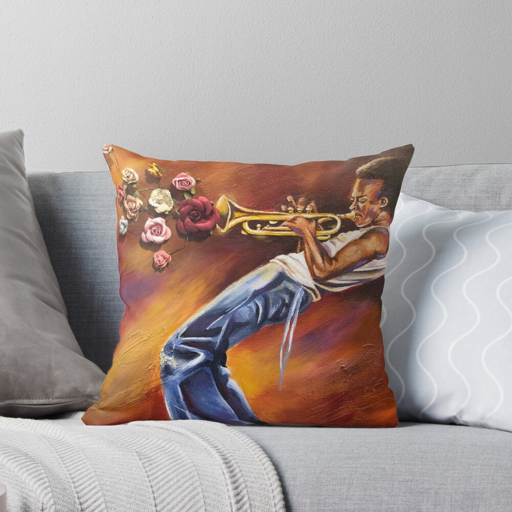 Item preview, Throw Pillow designed and sold by Donnierogersart.