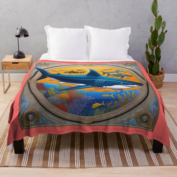 Item preview, SHARKS (#FF6666) designed and sold by Marlon Oseguera.
