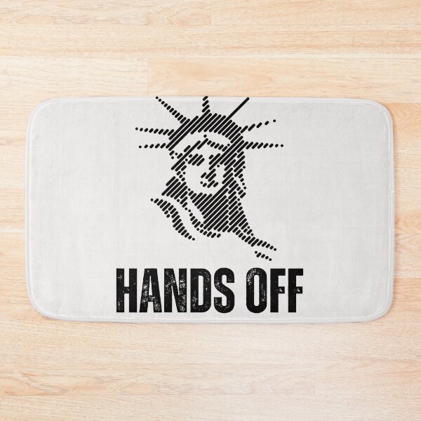 Item preview, Hands off  protest and  resist save America 50/50 1 2025 designed and sold by erozzz.