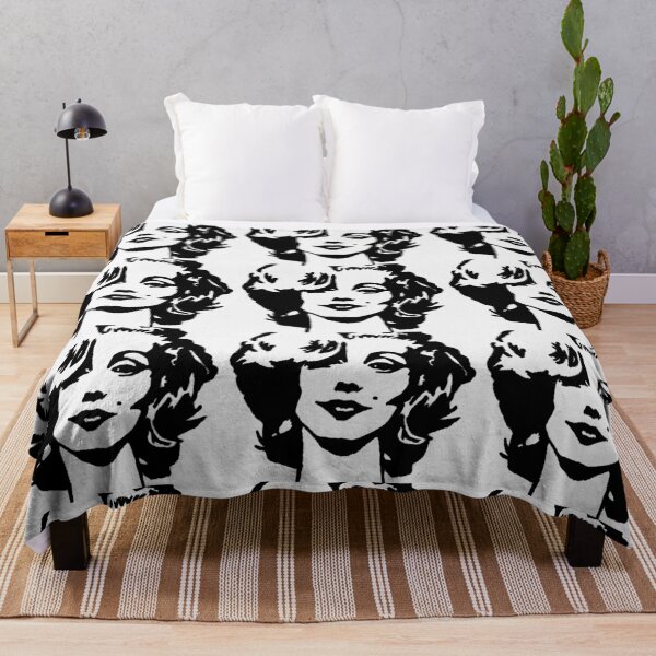 Item preview, Norma Jeane black and white acrylic  designed and sold by Chad's Fresh Art.