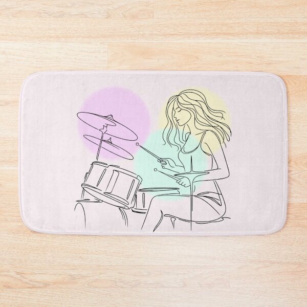 Item preview, Girl on the Drums designed and sold by Nitta Studio.