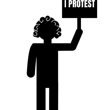 Artwork thumbnail, I protest by Rachel the Artist