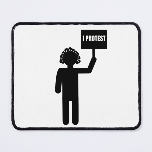 Item preview, I protest  designed and sold by Rachel the Artist .