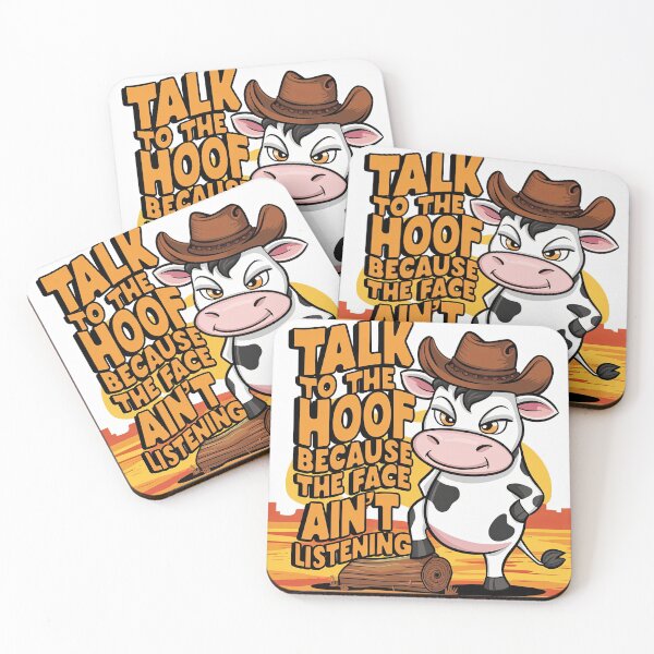 Item preview, Talk To The Hoof Because The Face Ain't Listening designed and sold by Bigfoot T-Shirt Co..