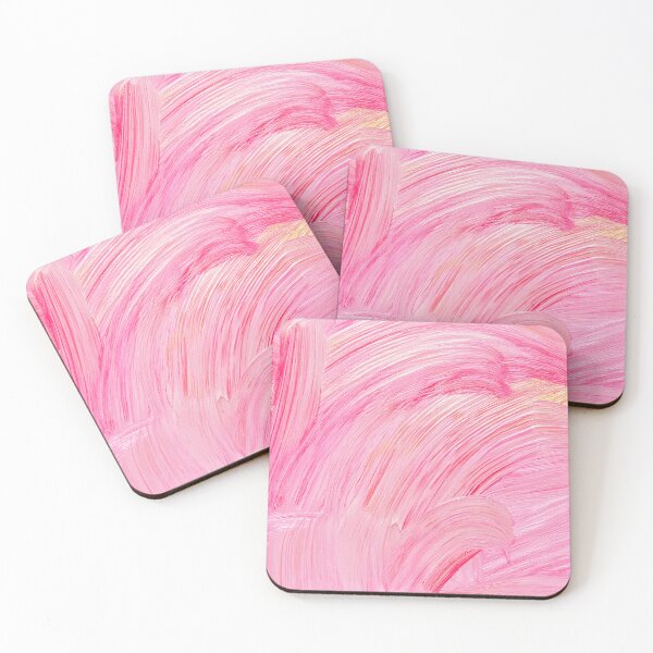 Item preview, Pink Paint Stroke Pattern designed and sold by Magnolia Valley Art.