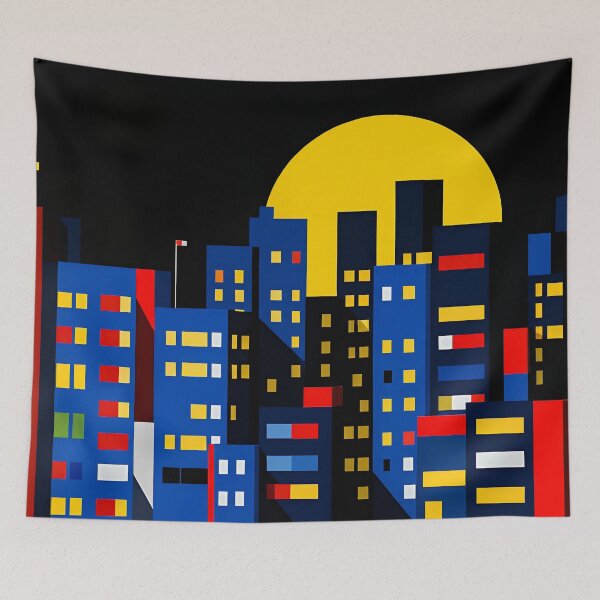Item preview, Midnight Metropolis designed and sold by NeoHues.