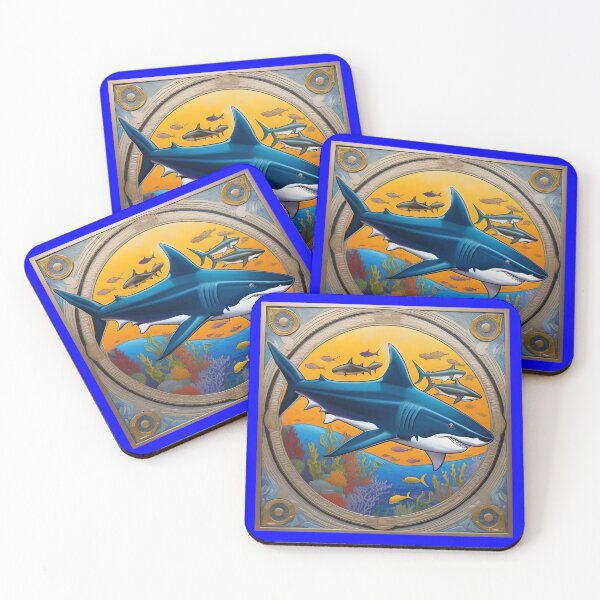 Item preview, SHARKS (#0000FF) designed and sold by Marlon Oseguera.