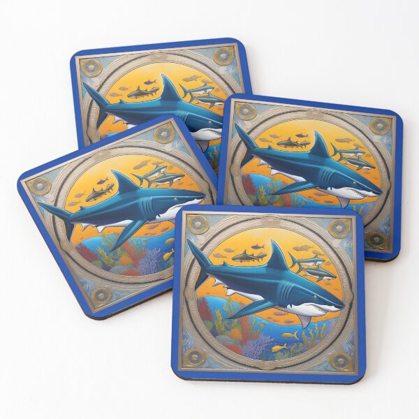 Item preview, SHARKS (#003399) designed and sold by Marlon Oseguera.