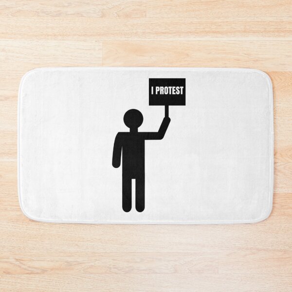 Item preview, I protest  designed and sold by Rachel the Artist .