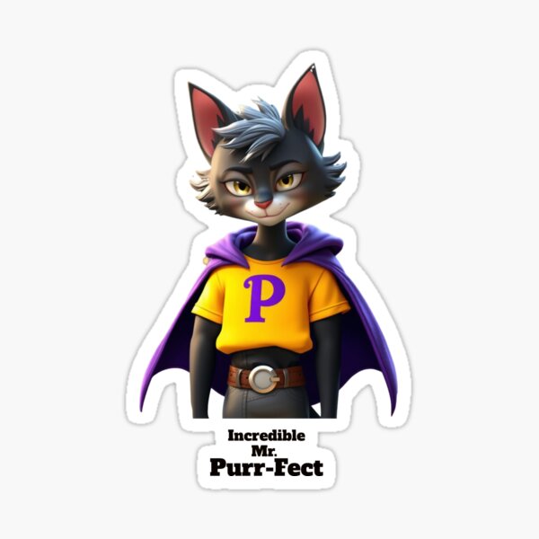 Item preview, Feline Superhero designed and sold by Artistnetwork25.