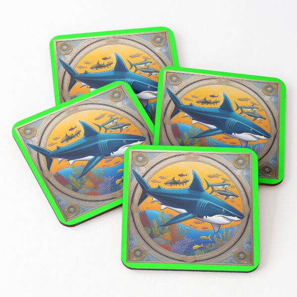 Item preview, SHARKS (#00FF00) designed and sold by Marlon Oseguera.