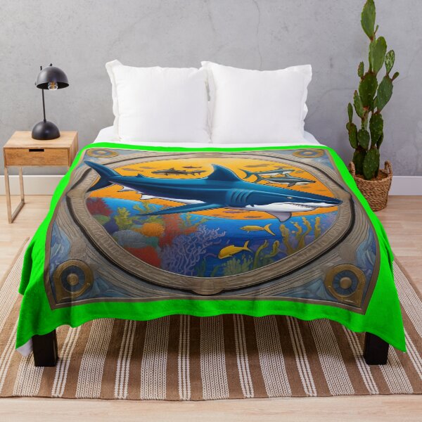 Item preview, SHARKS (#00FF00) designed and sold by Marlon Oseguera.