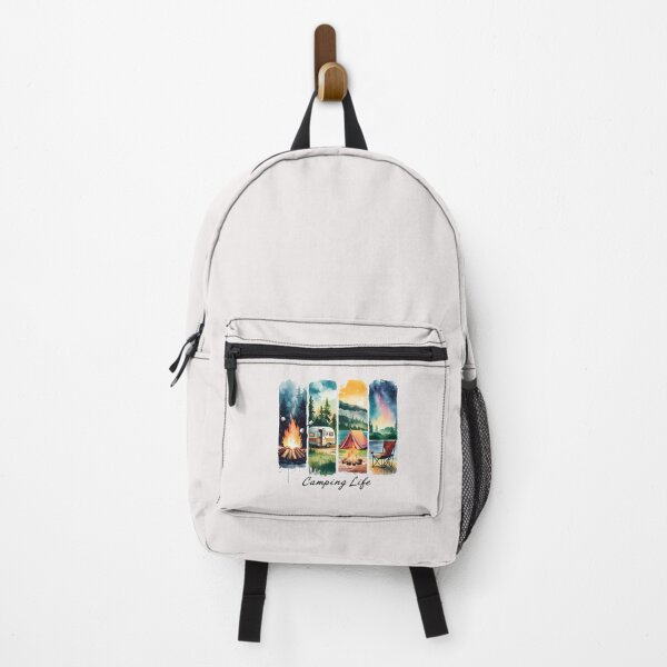 Item preview, Camping Life Retro Summer Brushstroke Camping Lover Outdoors designed and sold by diyoor.