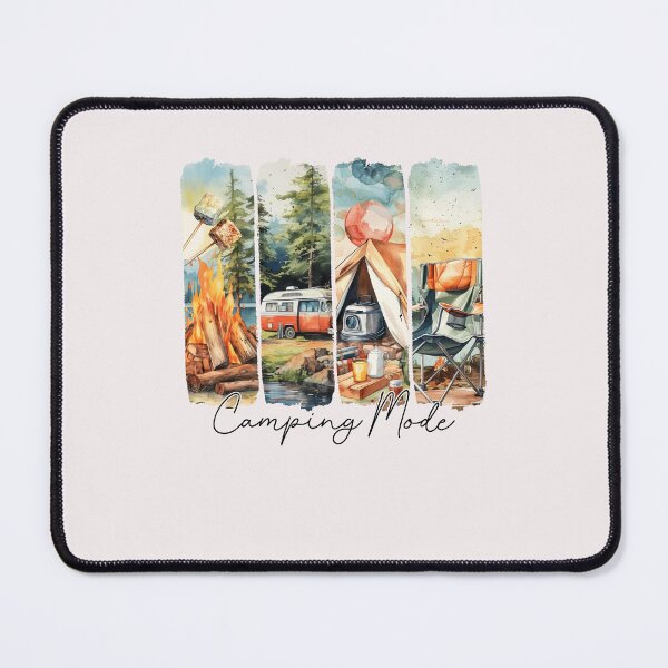 Item preview, Camping Mode Retro Summer Outdoor Lover Adventure Camping designed and sold by diyoor.