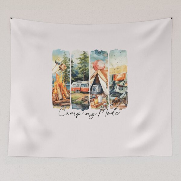Item preview, Camping Mode Retro Summer Outdoor Lover Adventure Camping designed and sold by diyoor.