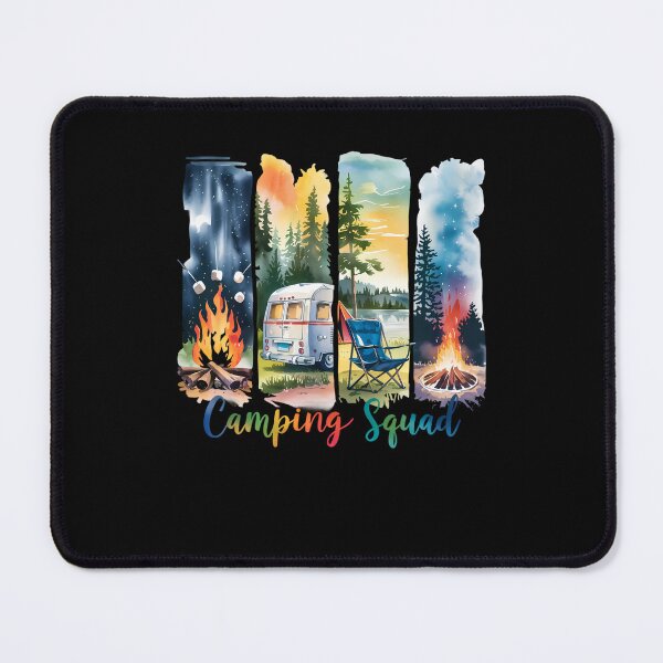Item preview, Camping Squad Retro Summer Outdoor Lover Adventure Camping designed and sold by diyoor.