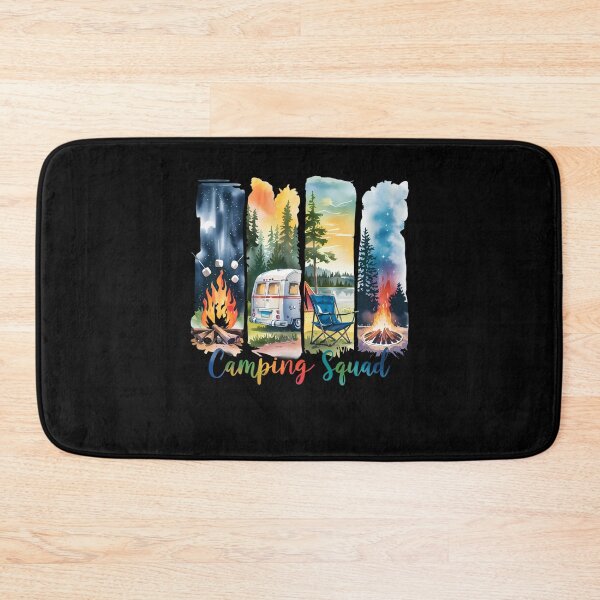 Item preview, Camping Squad Retro Summer Outdoor Lover Adventure Camping designed and sold by diyoor.