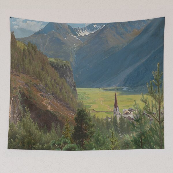 Item preview, På vejen (On the road) - Henrik Gamst Jespersen (Danish, 1853-1936). Oil on canvas designed and sold by The Nouveau Chateau.