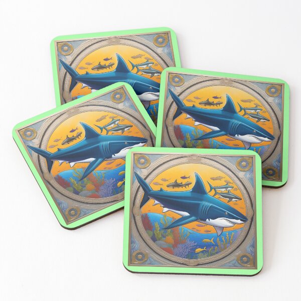 Item preview, SHARKS (#99FF99) designed and sold by Marlon Oseguera.