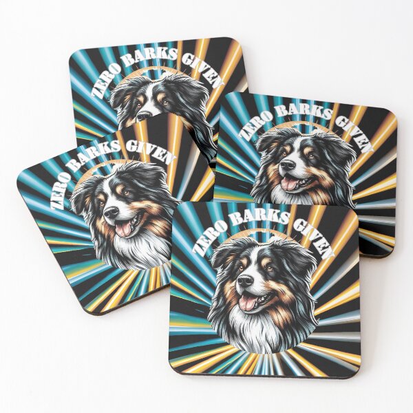Item preview, No Barks Given Aussie designed and sold by Floki’s Doggone Closet.