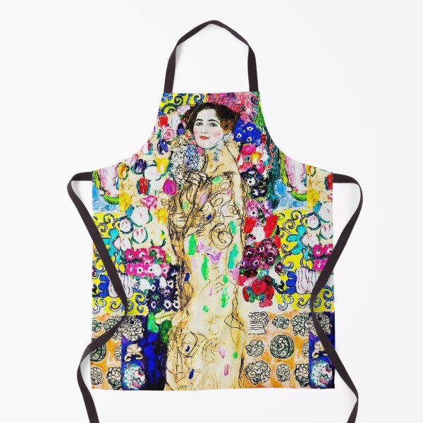 Item preview, Gustav Klimt's Portrait of Maria Munk (1917-1918) famous painting. made more vibrant. designed and sold by CristalleLisa.