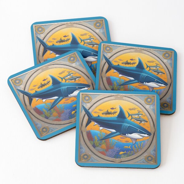 Item preview, SHARKS (#027CAD) designed and sold by Marlon Oseguera.