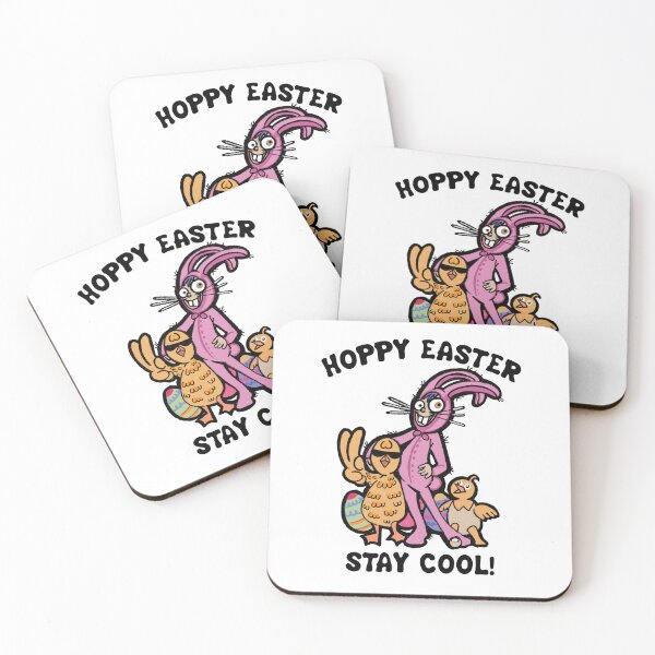 Item preview, Hoppy Easter – Cool Bunny Vibes designed and sold by TheCrayonNest.